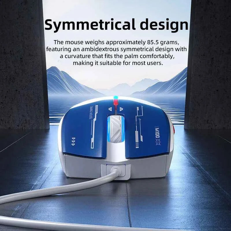 HP Wired Gaming Mouse Ergonomic Esports Office Universal Streamlined Design Computer Mice for Gaming And Office Use