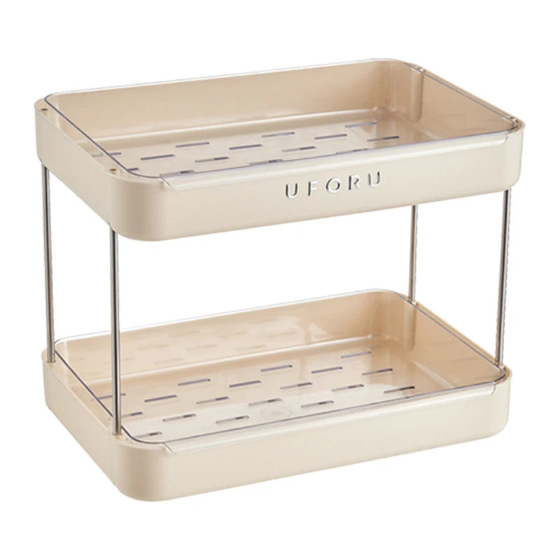 Luxury Desktop Cup Holder - Large Capacity with Drip Tray
