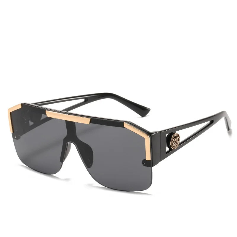 Premium Oversized Square Sunglasses - UV400 Gradient Lenses