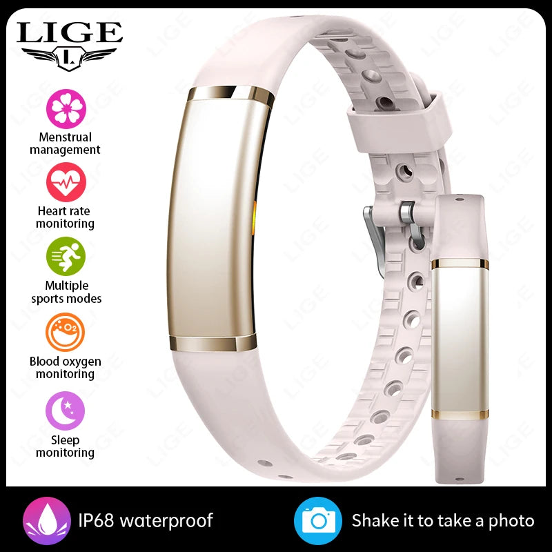 Luxury Smart Watch - Ultra-Thin Waterproof Fitness Tracker