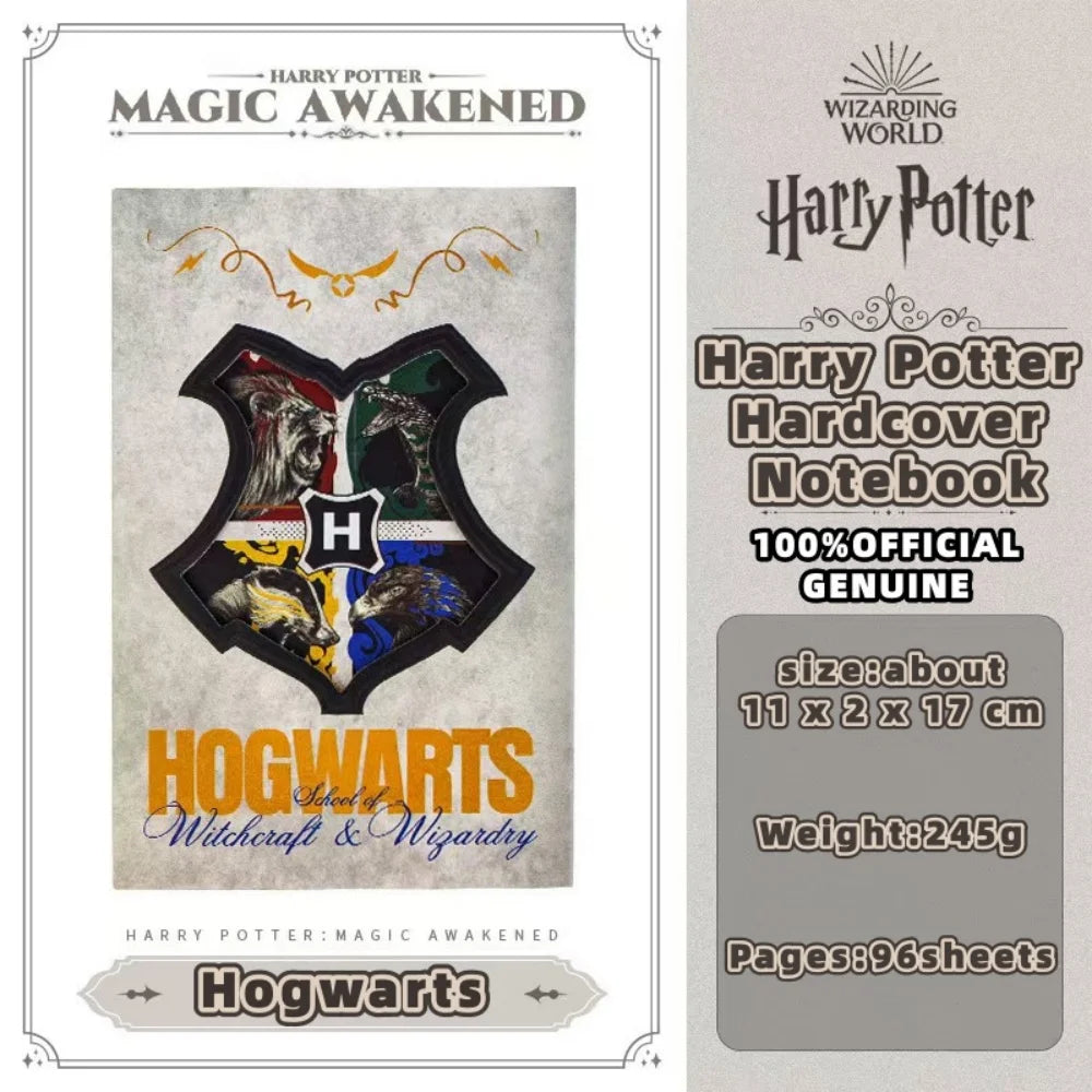 Hogwarts Harry Potter Hardcover Notebook - Premium Student Diary