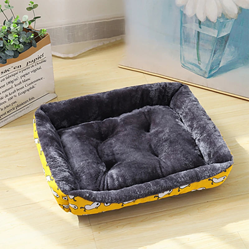 Premium Pet Dog Bed Sofa - Cozy Winter Warmth