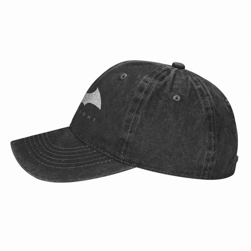 Batman Arkham Knight Pixel Logo T-Shirt Baseball Cap Classic Distressed Denim  Headwear Unisex Travel Unstructured Soft Cap