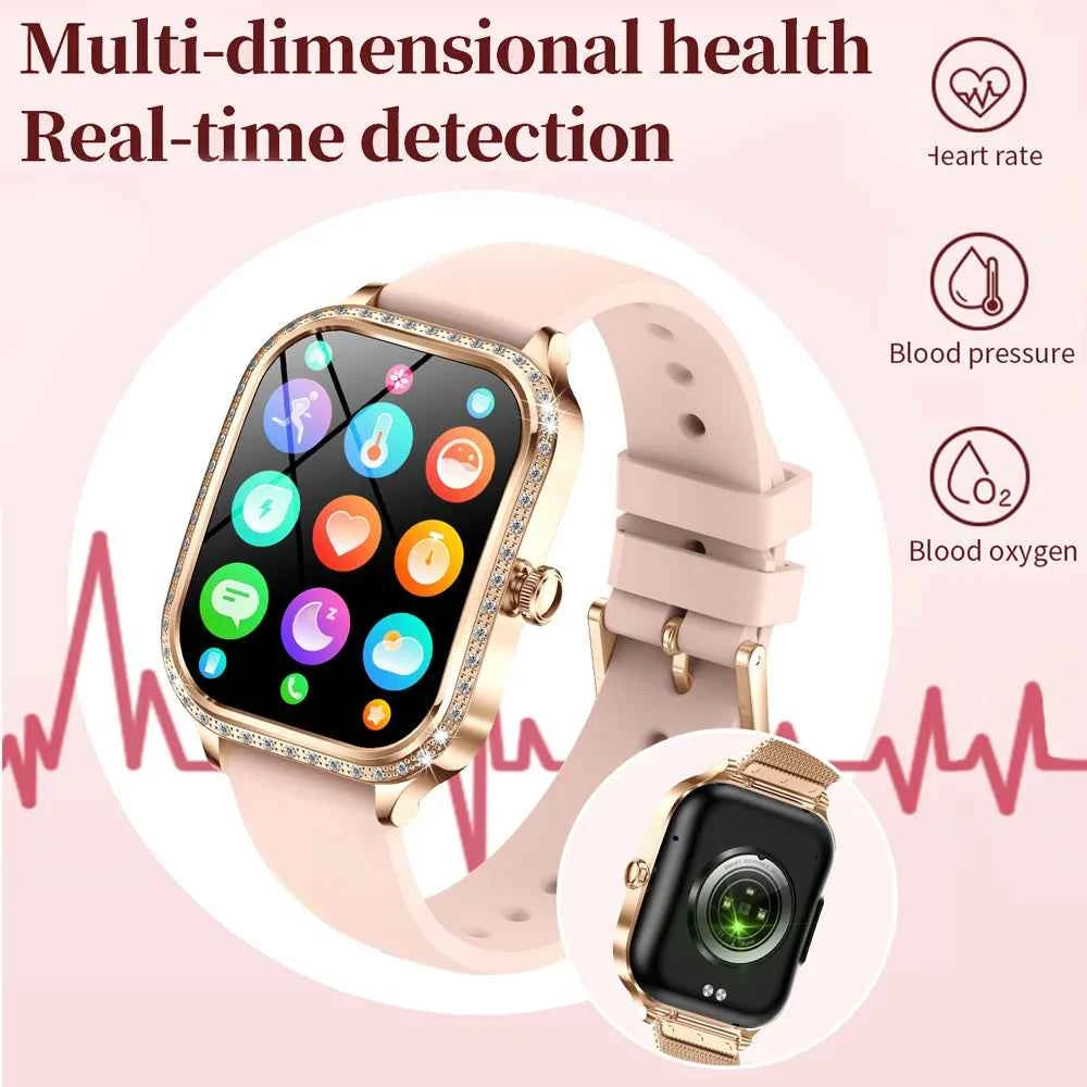 Luxury Smart Watch for Women - 1.75" HD Display & Bluetooth