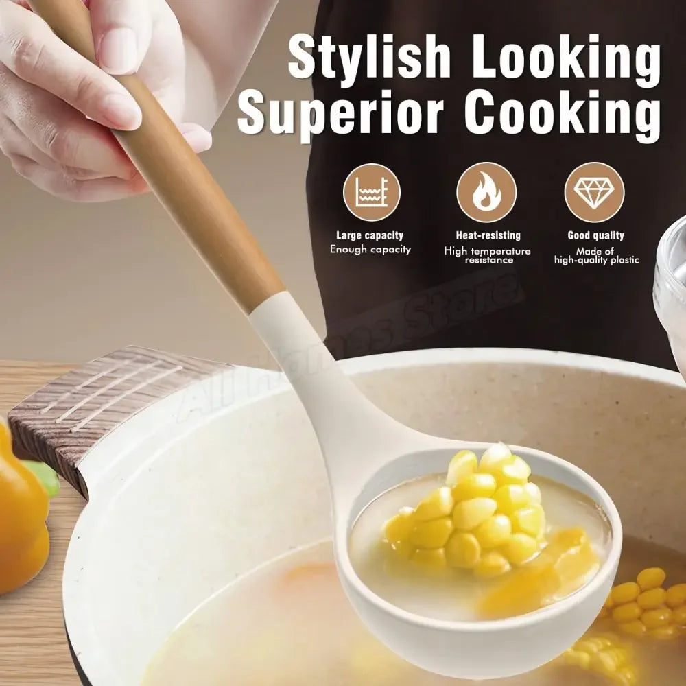 Premium Silicone Utensil Set - 12-Piece Cooking Kit