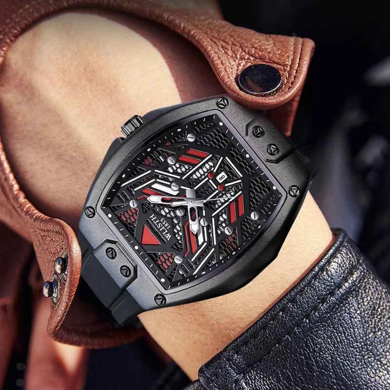 Luxury Men's Luminous Quartz Watch - Waterproof & Trendy