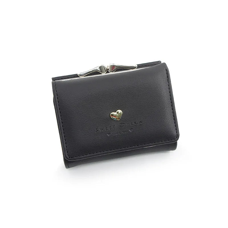 Luxury Women Mini Wallet - Compact Leather Card Holder