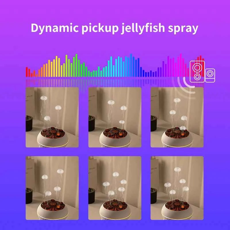 Elegant Jellyfish Humidifier - Ultrasonic Aromatherapy Diffuser
