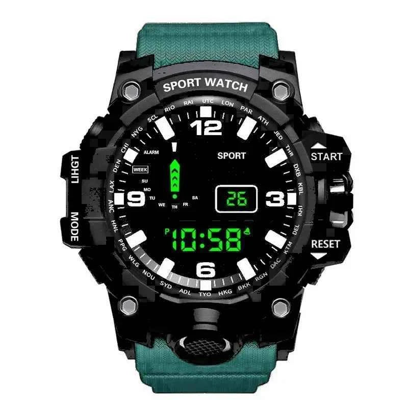 Premium Men's Sports Watch - Waterproof Digital Fitness Tracker