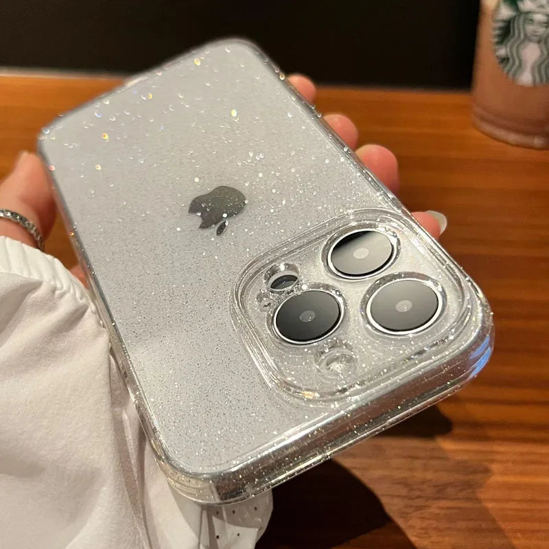 Luxury Glitter Phone Case - Sparkle Shockproof Clear Cover