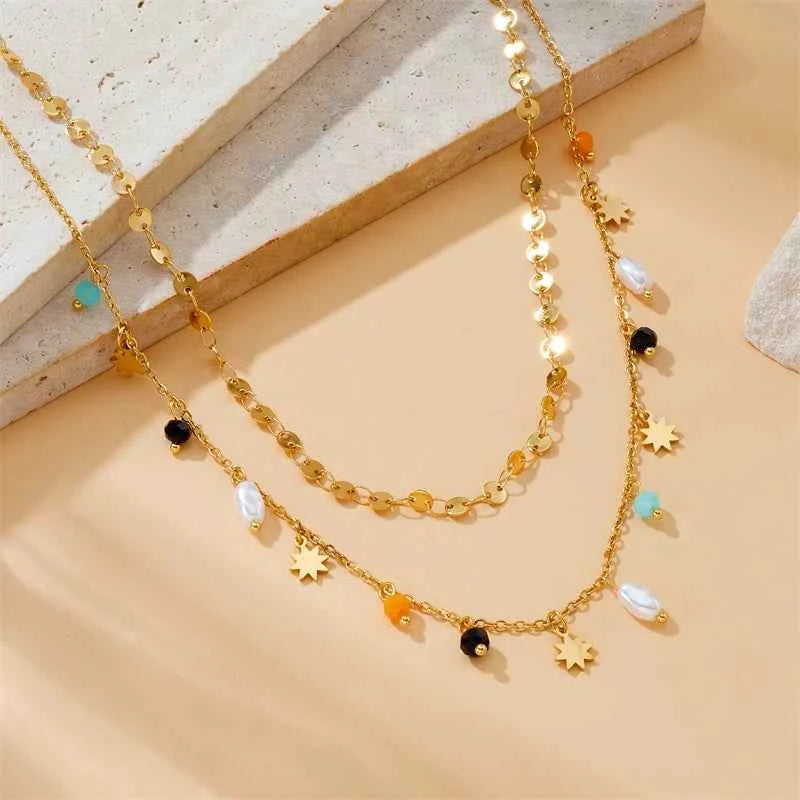 Delicate Gold Pentacle Necklace - Premium Star Pendant