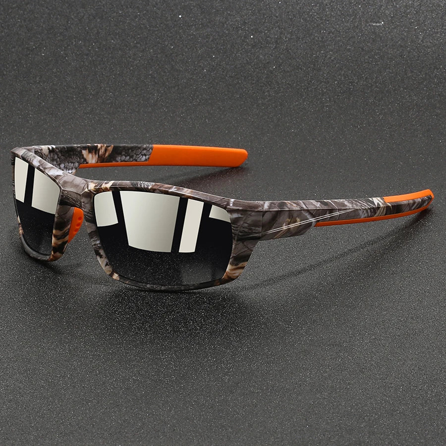Vintage Fashion Sport Sunglasses Men Women Fishing Running Cycling Mountaineering Sun Glasses Unisex Eyewear - Tulique