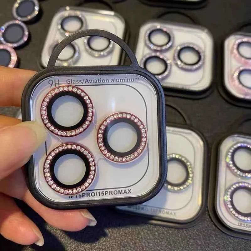 Luxury Diamond Camera Protector for iPhone - Glitter Lens Cap