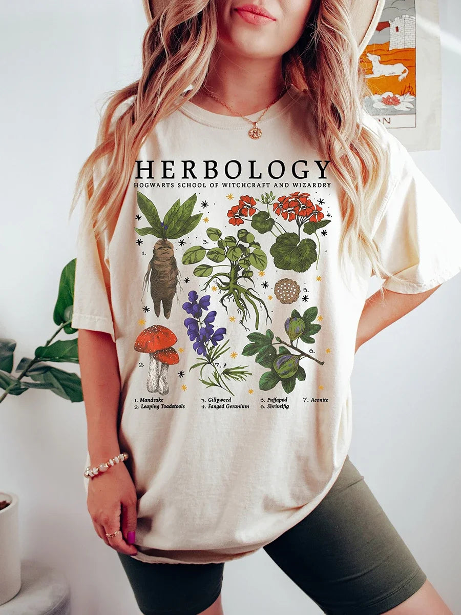 Magical Wizard Hogwarts Printed Short Sleeve T-Shirt