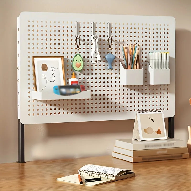 Premium DIY Pegboard Organizer - Extendable Desktop Kit