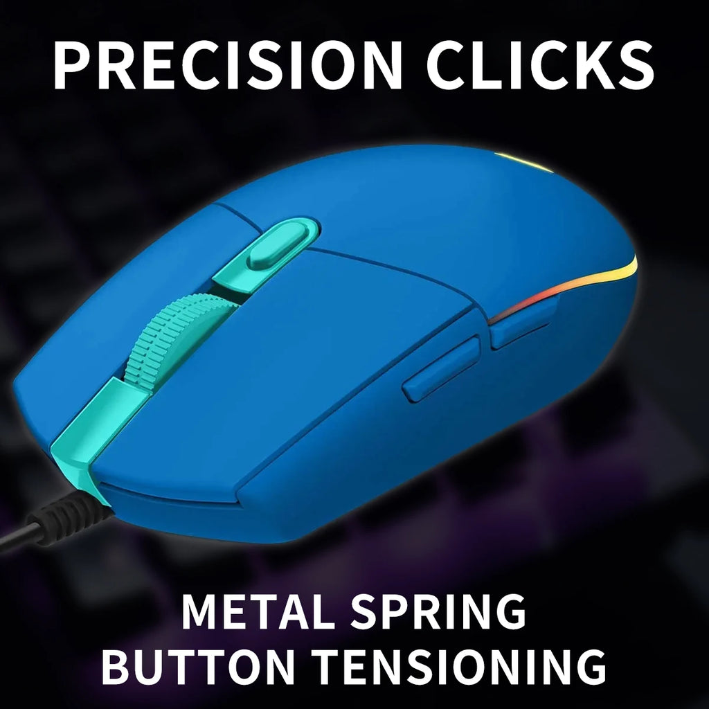 Premium Gaming Mouse with 6 Programmable Buttons & RGB