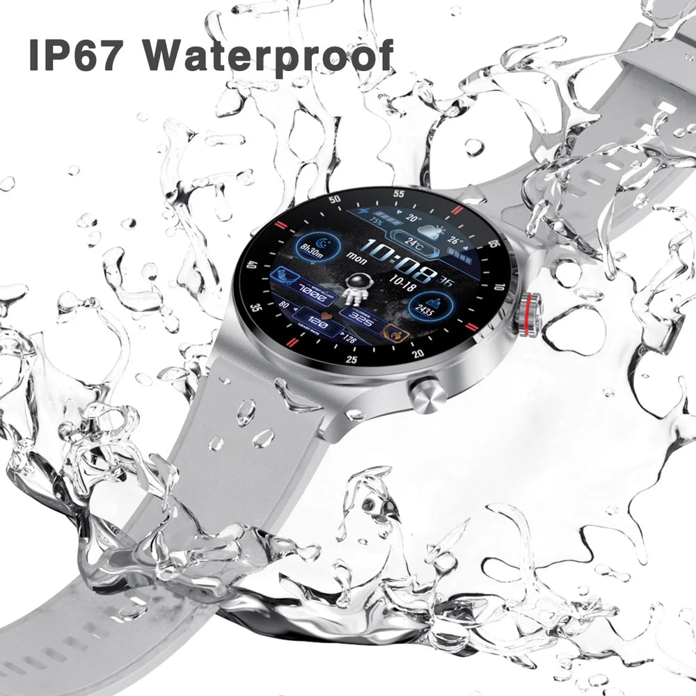 Luxury QW33 Smart Watch - NFC & Bluetooth Calling