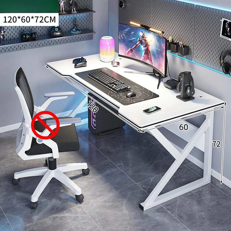 Premium Standing Computer Desk - Ergonomic Steel Frame Design