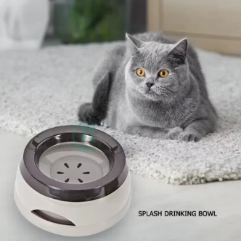 Premium Portable Pet Water Bowl - No Spill Floating Design