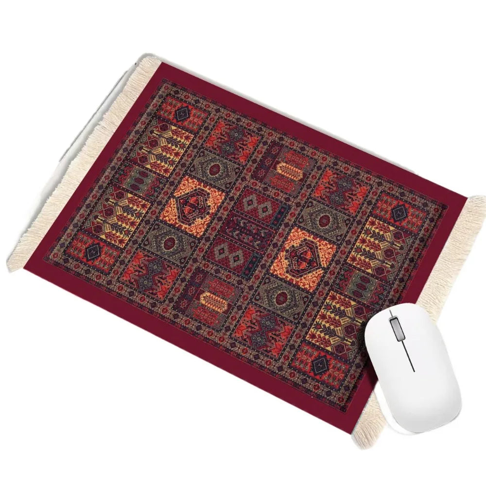 Elegant Persian Mouse Pad - Anti-slip Rubber Base Desk Mat