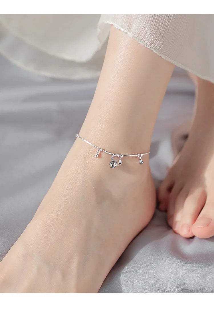 Elegant Vintage Bell Anklets - Palace Design