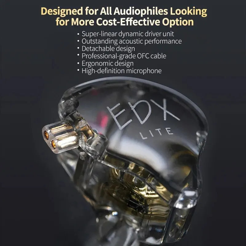 Premium HIFI Bass Earphones - In-Ear Monitors for Music & Gaming