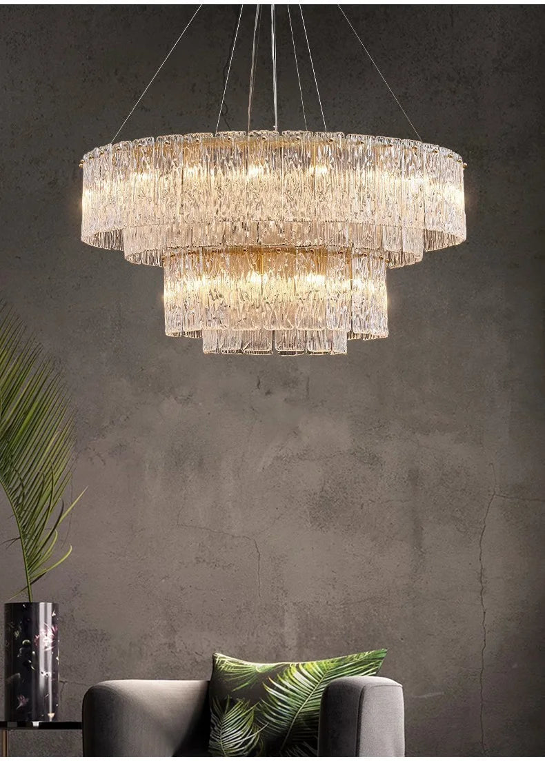 Elegant Luxury Crystal Chandelier - Dining & Living Room