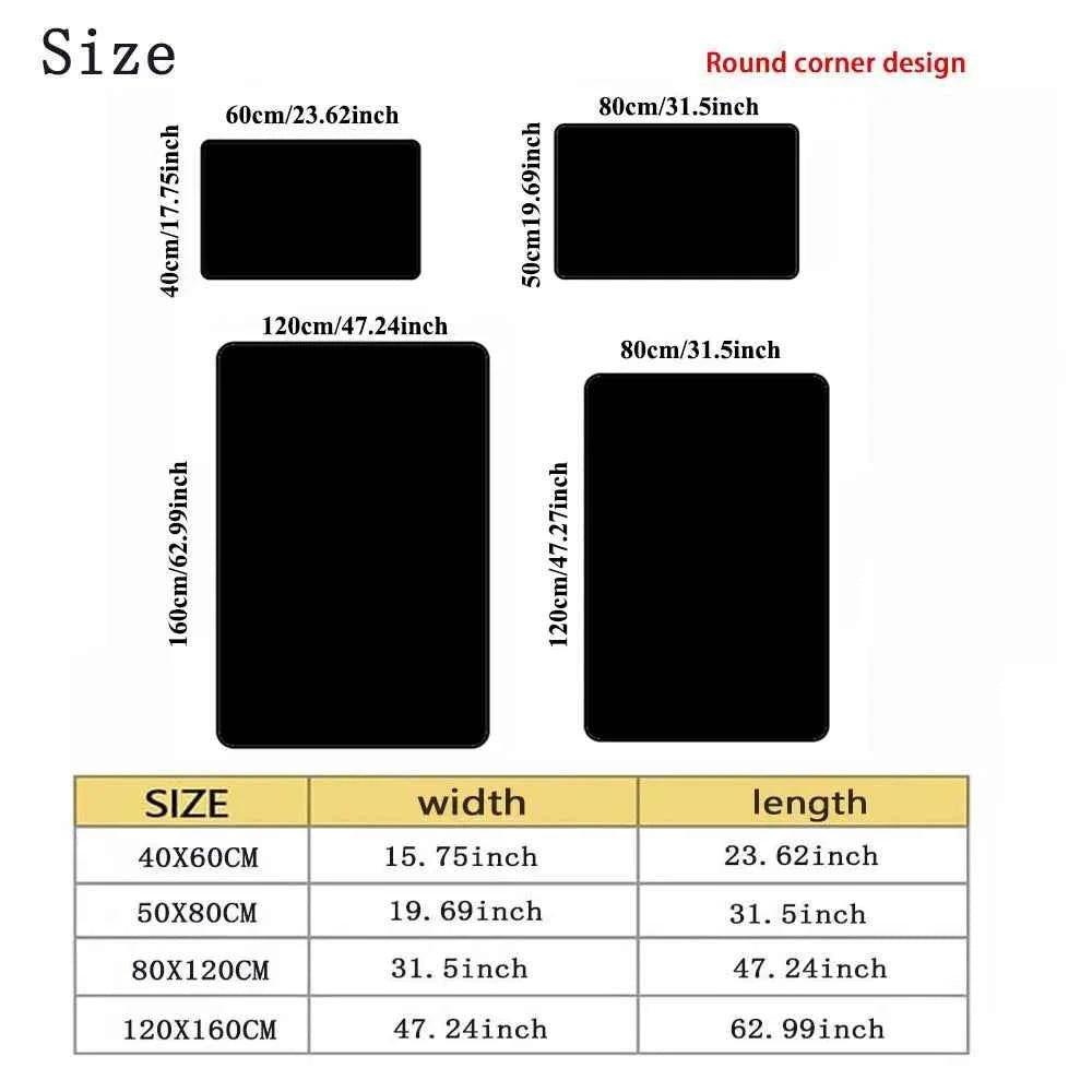 Luxury European Large Area Rugs - Non-Slip Living Room Carpet