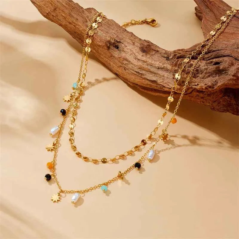 Delicate Gold Pentacle Necklace - Premium Star Pendant