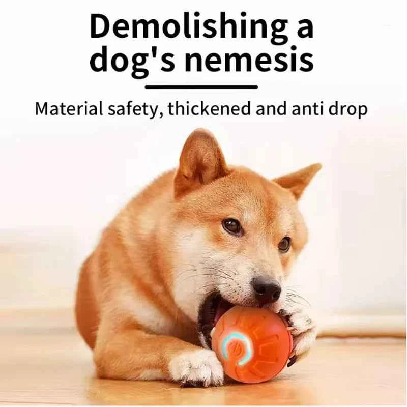 Premium Interactive Pet Toy Ball - Automatic Moving & USB Rechargeable