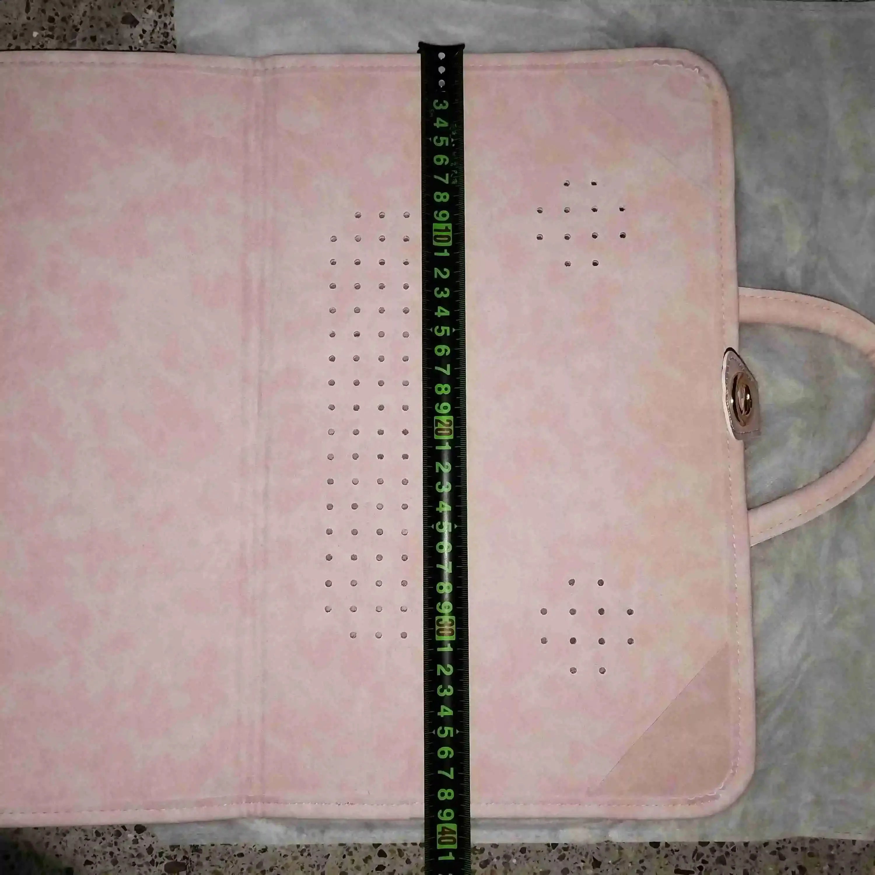 Premium Pink Laptop Sleeve with Handle - PU Protective Case