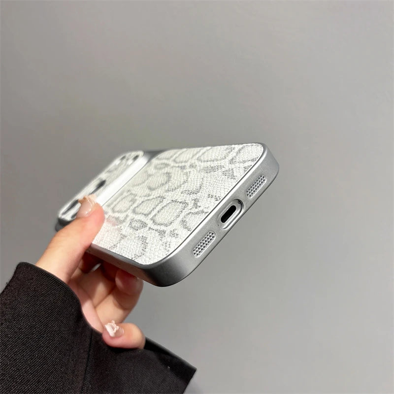 Premium Leather Texture iPhone Case - Shockproof Bumper