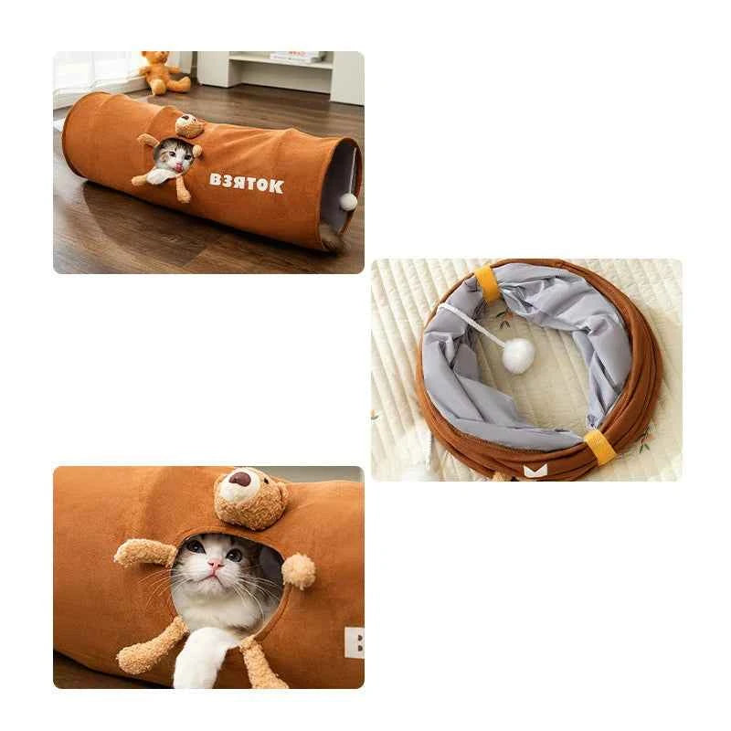 Premium Cat Bed - Plush Comfort & Breathable Design
