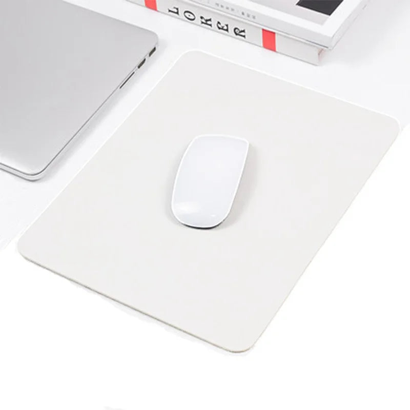 Premium Leather Mouse Pad - Non-Slip & Waterproof