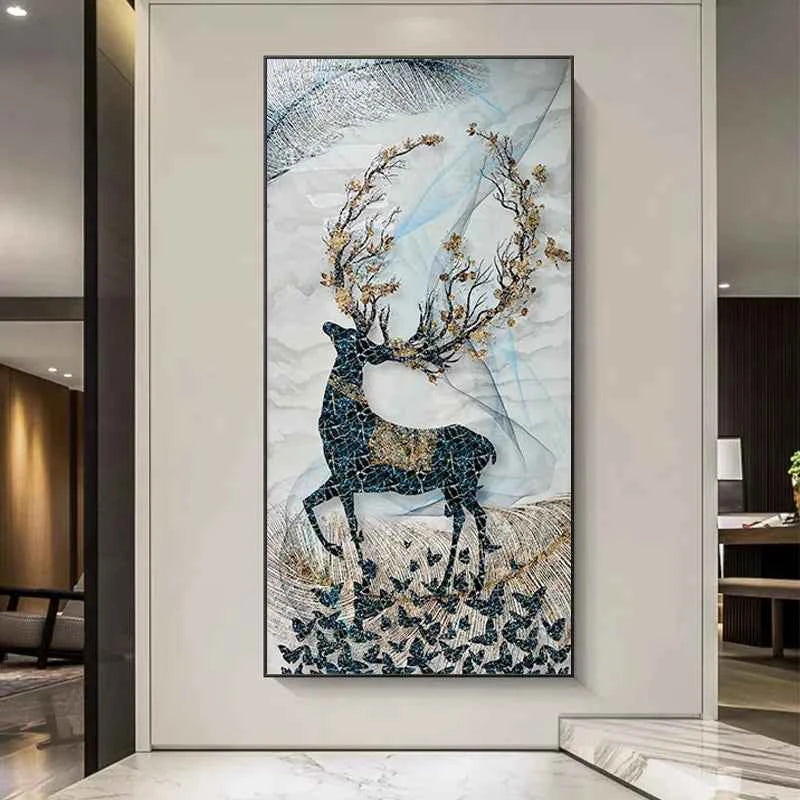 Luxury European LED Wall Painting - Illuminated Art Decor