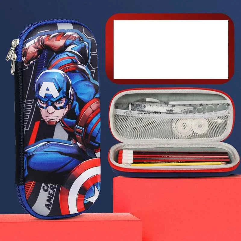Spider Man Pen Box - Durable School Supplies Pencil Case