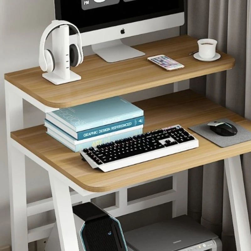 Premium Smart Computer Desk - Ergonomic & Versatile
