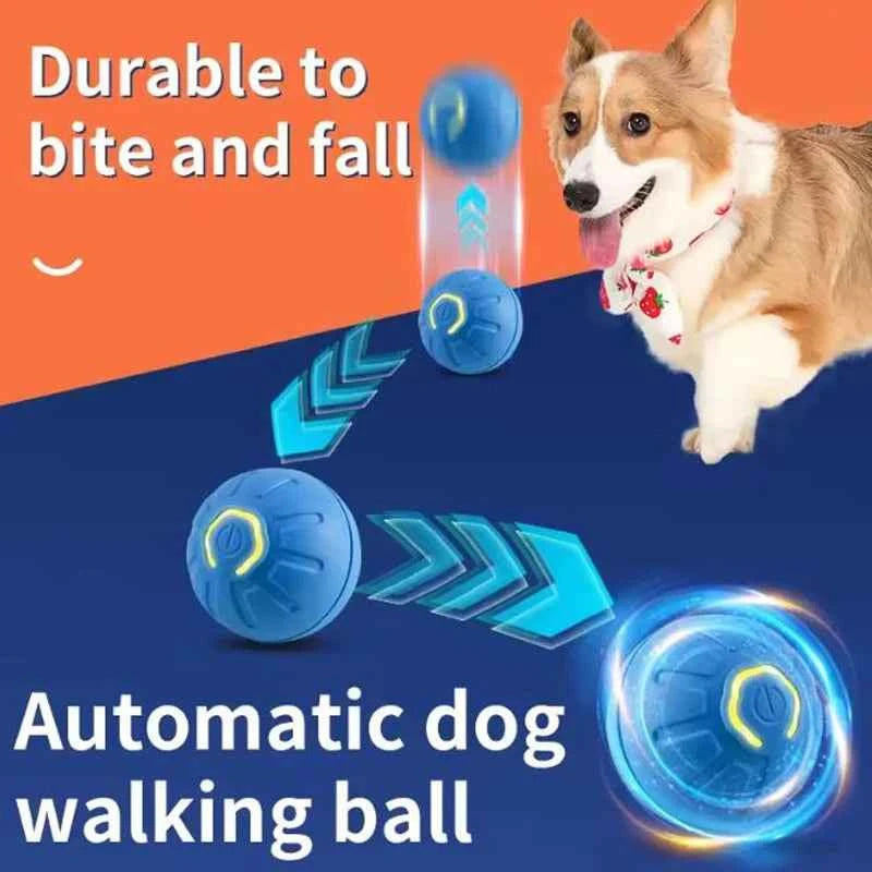 Premium Interactive Pet Toy Ball - Automatic Moving & USB Rechargeable