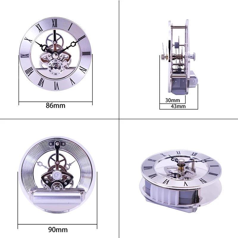 Premium Clock Movement - Silent Quartz Mechanism