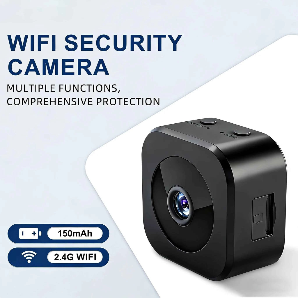 Mini Wireless Security Camera - HD Indoor Smart Monitor