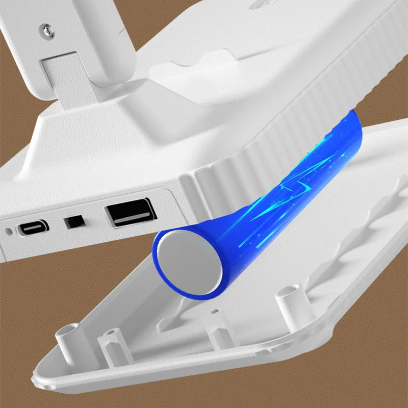 Premium USB Rechargeable Desk Lamp - Dimmable & Foldable