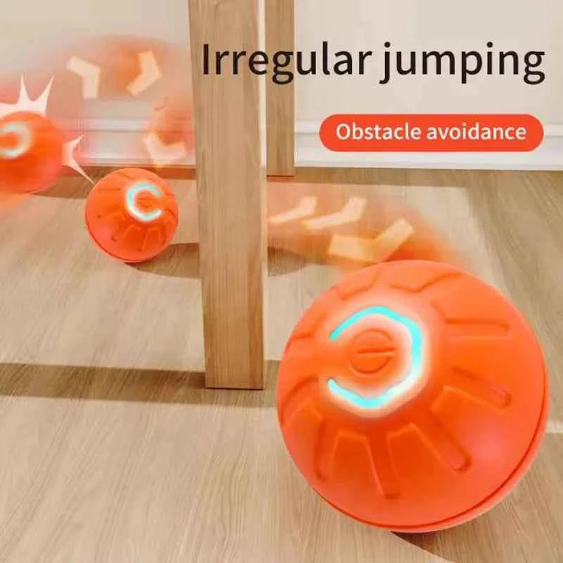 Premium Interactive Pet Toy Ball - Automatic Moving & USB Rechargeable