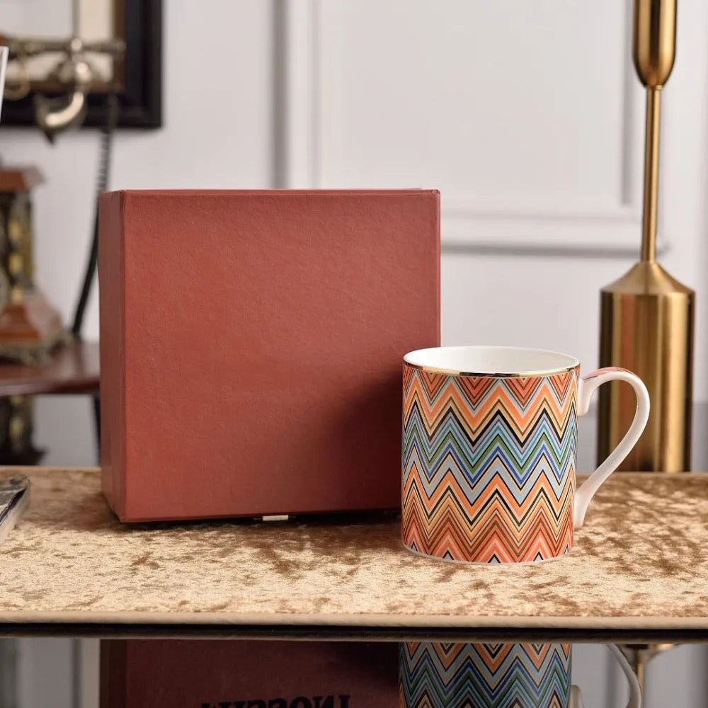 Elegant Ceramic Coffee Set - Complete Tableware Collection