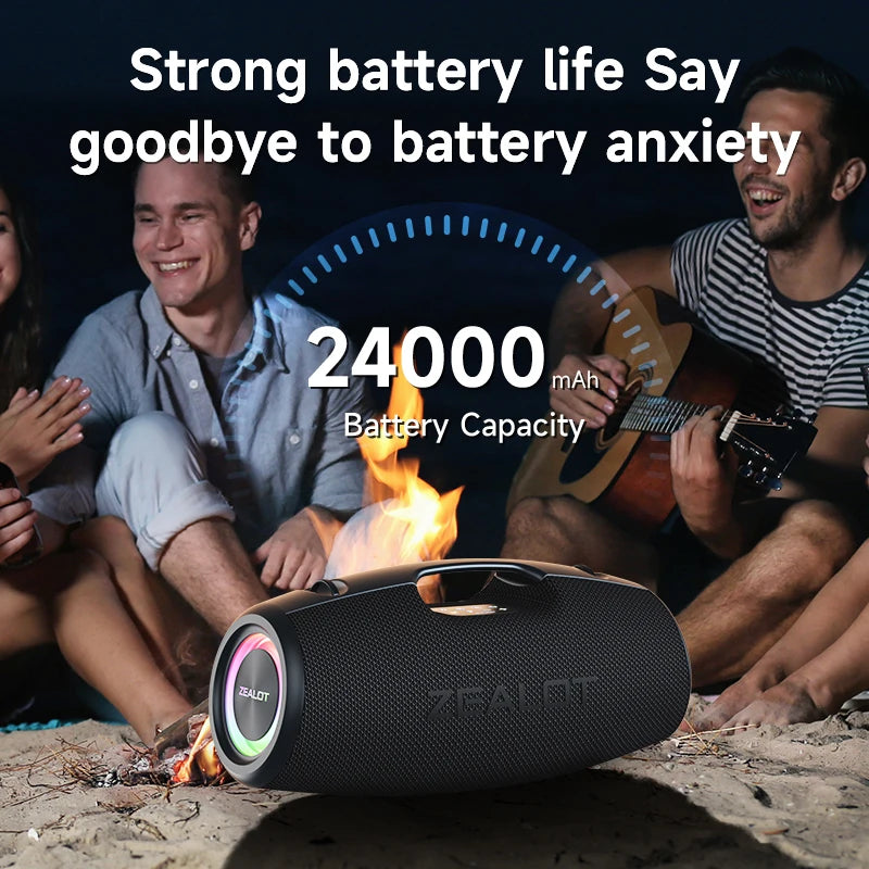 Ultimate Portable Bluetooth Speaker - 120W High Power Audio