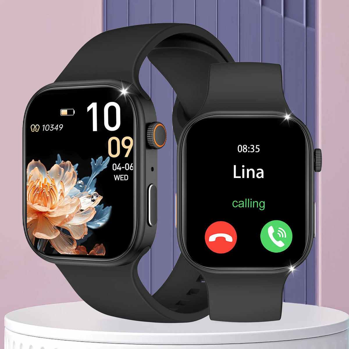 Smart Watch with 2.02-Inch HD Display - Premium Fitness Tracker