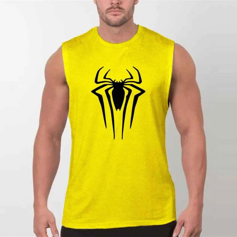Premium Mens Muscle Tank Top - Breathable Athletic Vest