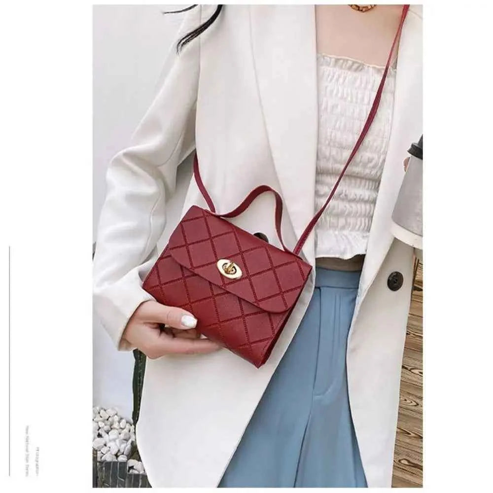 Elegant Small Messenger Bag - Chic & Casual Crossbody