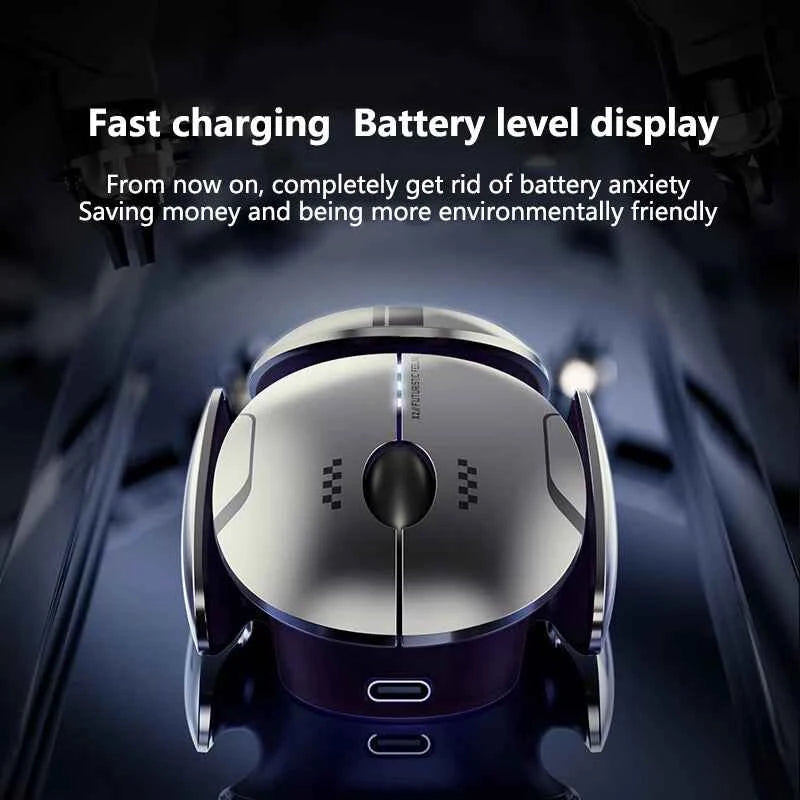 Inphic X2 V2 Wireless Gaming Mouse Metal Base Rechargeable Silent Office Bluetooth Mouse For Computer Laptop Office Game