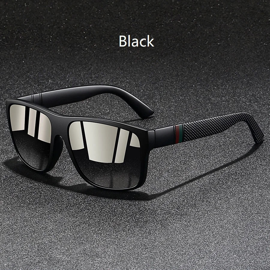 Vintage Check Square Sunglasses - UV400 Designer Eyewear
