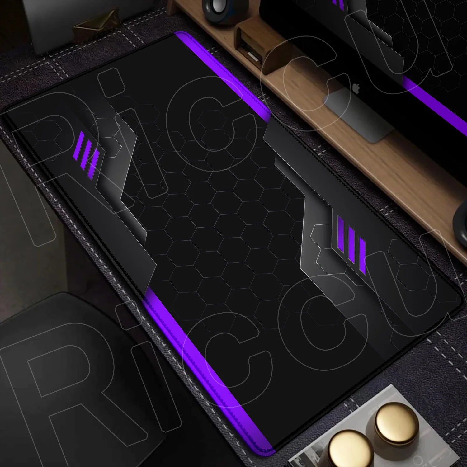 Premium HD Sci-Fi Gaming Mouse Pad - Large Desk Mat